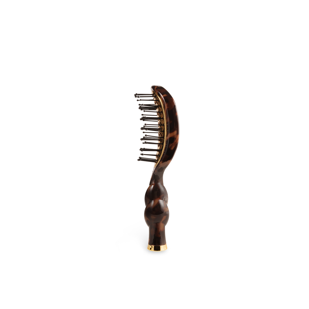 Mini Vent Brush | Tortoise-TELETIES-Market Street Nest, Fashionable Clothing, Shoes and Home Décor Located in Mabank, TX