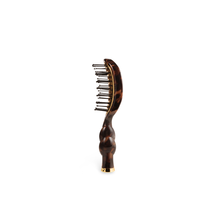 Mini Vent Brush | Tortoise-TELETIES-Market Street Nest, Fashionable Clothing, Shoes and Home Décor Located in Mabank, TX
