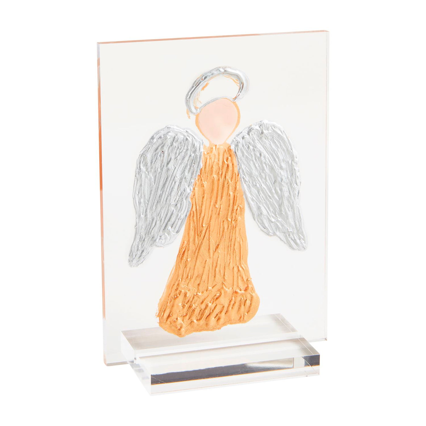 Mud Pie Acrylic Angel Plaque Stand-Home & Gifts-Mud Pie-Market Street Nest, Fashionable Clothing, Shoes and Home Décor Located in Mabank, TX