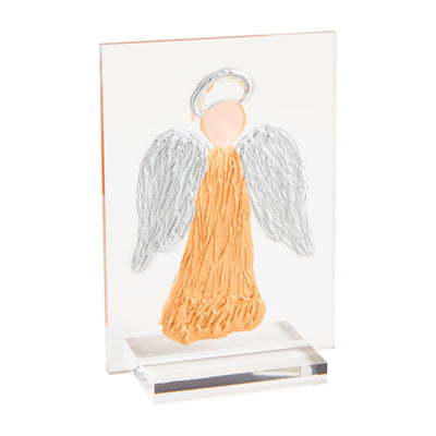 Mud Pie Acrylic Angel Plaque Stand-Home & Gifts-Mud Pie-Market Street Nest, Fashionable Clothing, Shoes and Home Décor Located in Mabank, TX