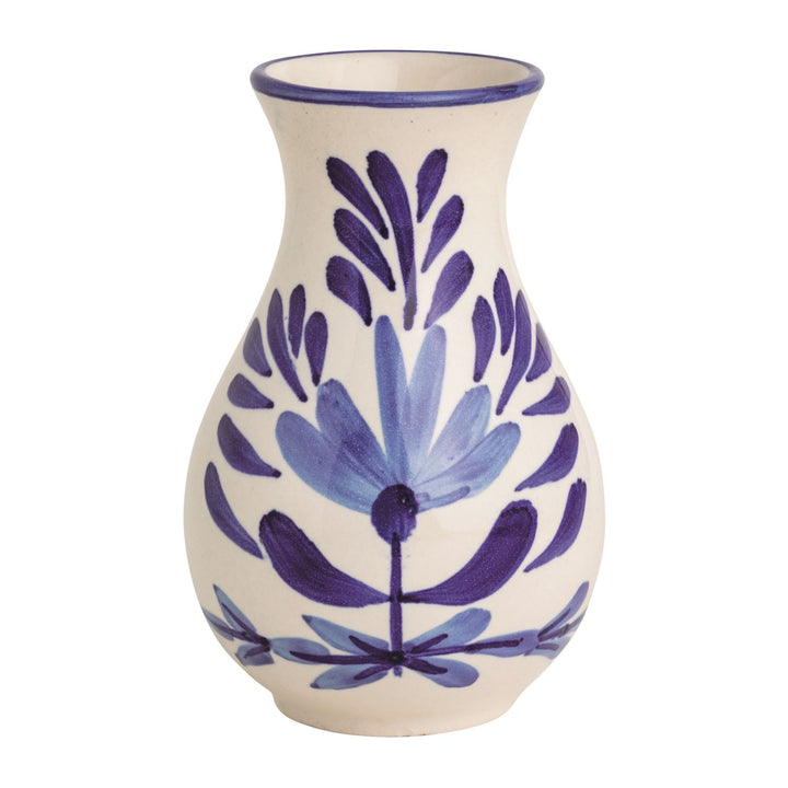 Mud Pie Blue Floral Bud Vase-03-Home &amp; Gift-Mud Pie-Market Street Nest, Fashionable Clothing, Shoes and Home Décor Located in Mabank, TX