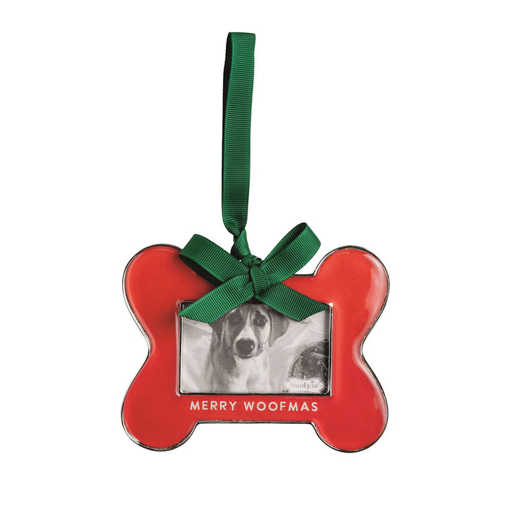 Mud Pie Bone Shaped Frame Ornaments-03-Home &amp; Gift-Mud Pie-Market Street Nest, Fashionable Clothing, Shoes and Home Décor Located in Mabank, TX