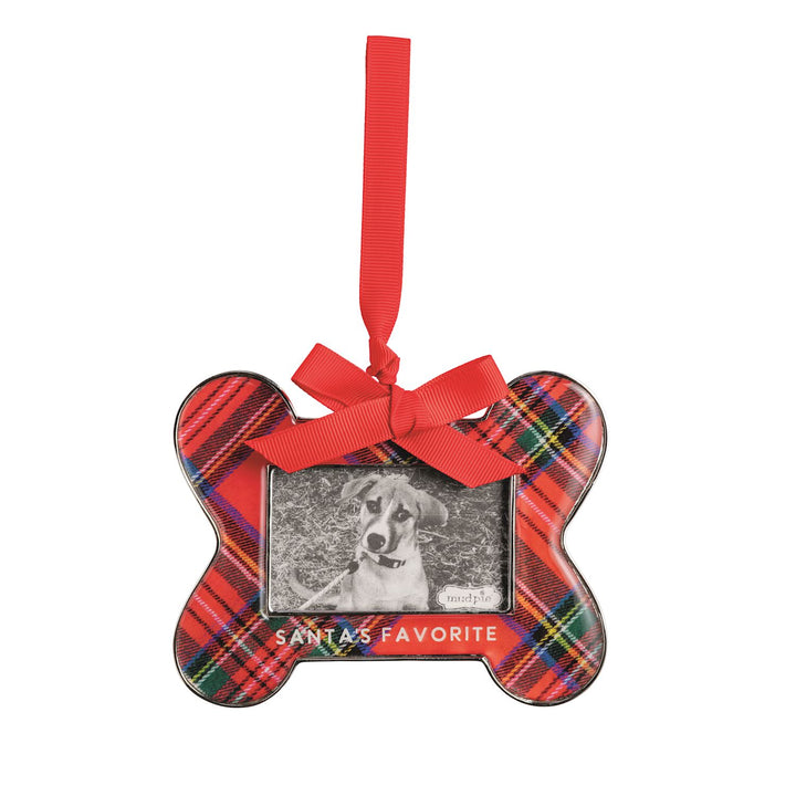 Mud Pie Bone Shaped Frame Ornaments-03-Home &amp; Gift-Mud Pie-Market Street Nest, Fashionable Clothing, Shoes and Home Décor Located in Mabank, TX