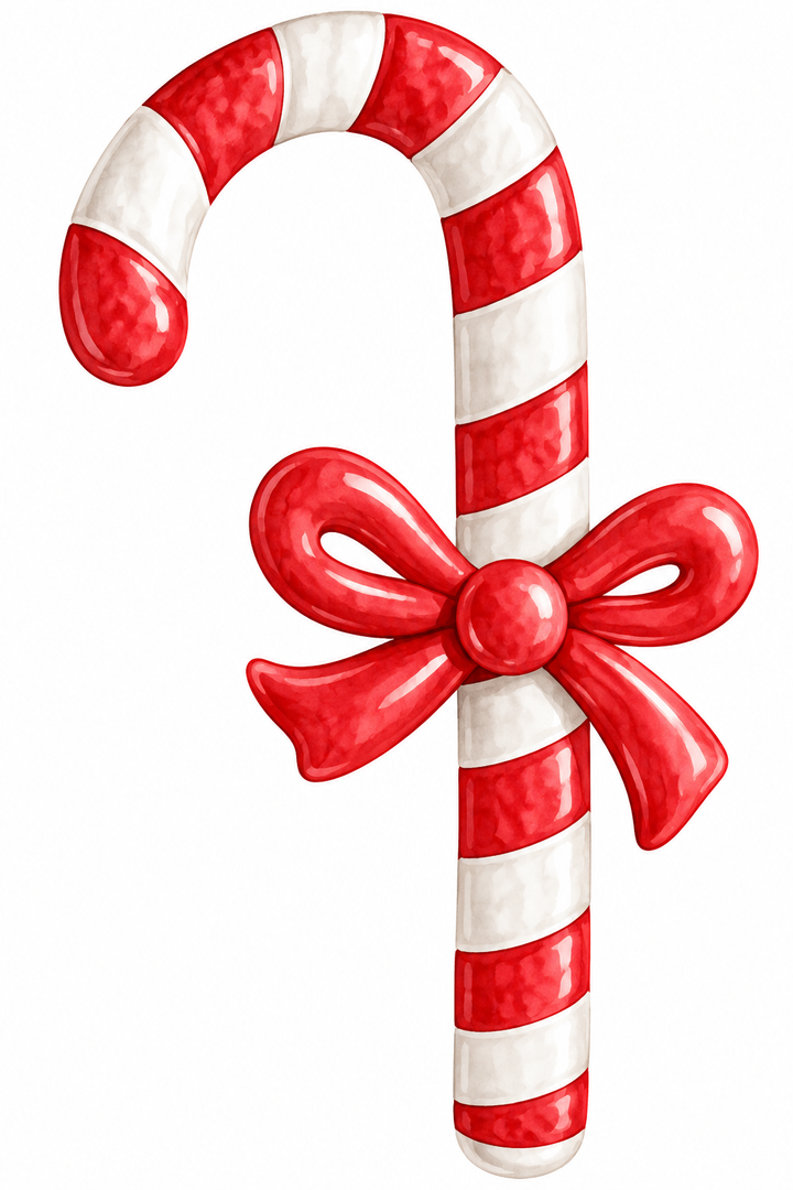 Mud Pie Bow Candy Cane Ornaments-03-Home &amp; Gift-Mud Pie-Market Street Nest, Fashionable Clothing, Shoes and Home Décor Located in Mabank, TX