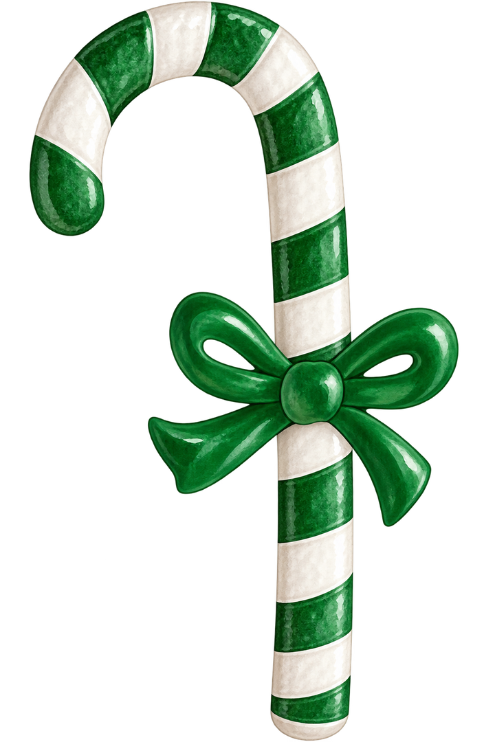 Mud Pie Bow Candy Cane Ornaments-03-Home &amp; Gift-Mud Pie-Market Street Nest, Fashionable Clothing, Shoes and Home Décor Located in Mabank, TX