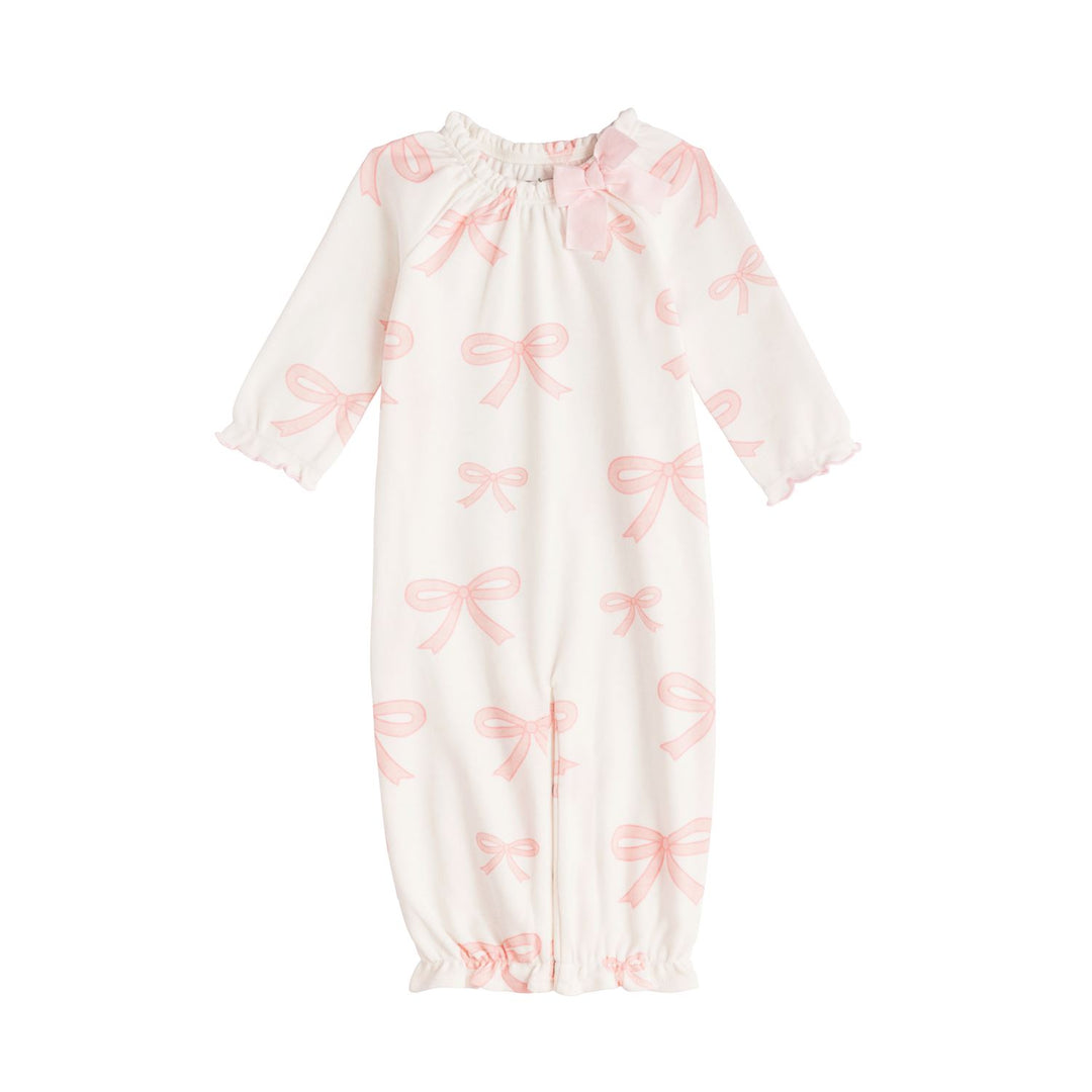 Mud Pie Bow Print Convertible Gown-03-Home & Gift-Mud Pie-Market Street Nest, Fashionable Clothing, Shoes and Home Décor Located in Mabank, TX