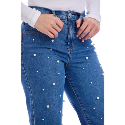 Mud Pie Bullock Pearl Jeans-Bottoms-Mud Pie-Market Street Nest, Fashionable Clothing, Shoes and Home Décor Located in Mabank, TX