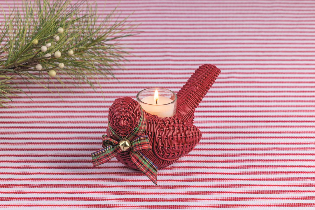 Mud Pie Cardinal Votive Set-03-Home &amp; Gift-Mud Pie-Market Street Nest, Fashionable Clothing, Shoes and Home Décor Located in Mabank, TX