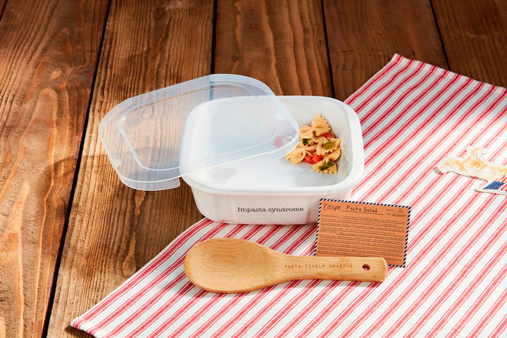 Mudpie Ceramic Pasta Salad Dish Set-04-Kitchen &amp; Food-Mud Pie-Market Street Nest, Fashionable Clothing, Shoes and Home Décor Located in Mabank, TX