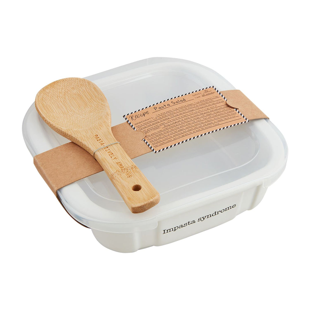 Mudpie Ceramic Pasta Salad Dish Set-04-Kitchen & Food-Mud Pie-Market Street Nest, Fashionable Clothing, Shoes and Home Décor Located in Mabank, TX