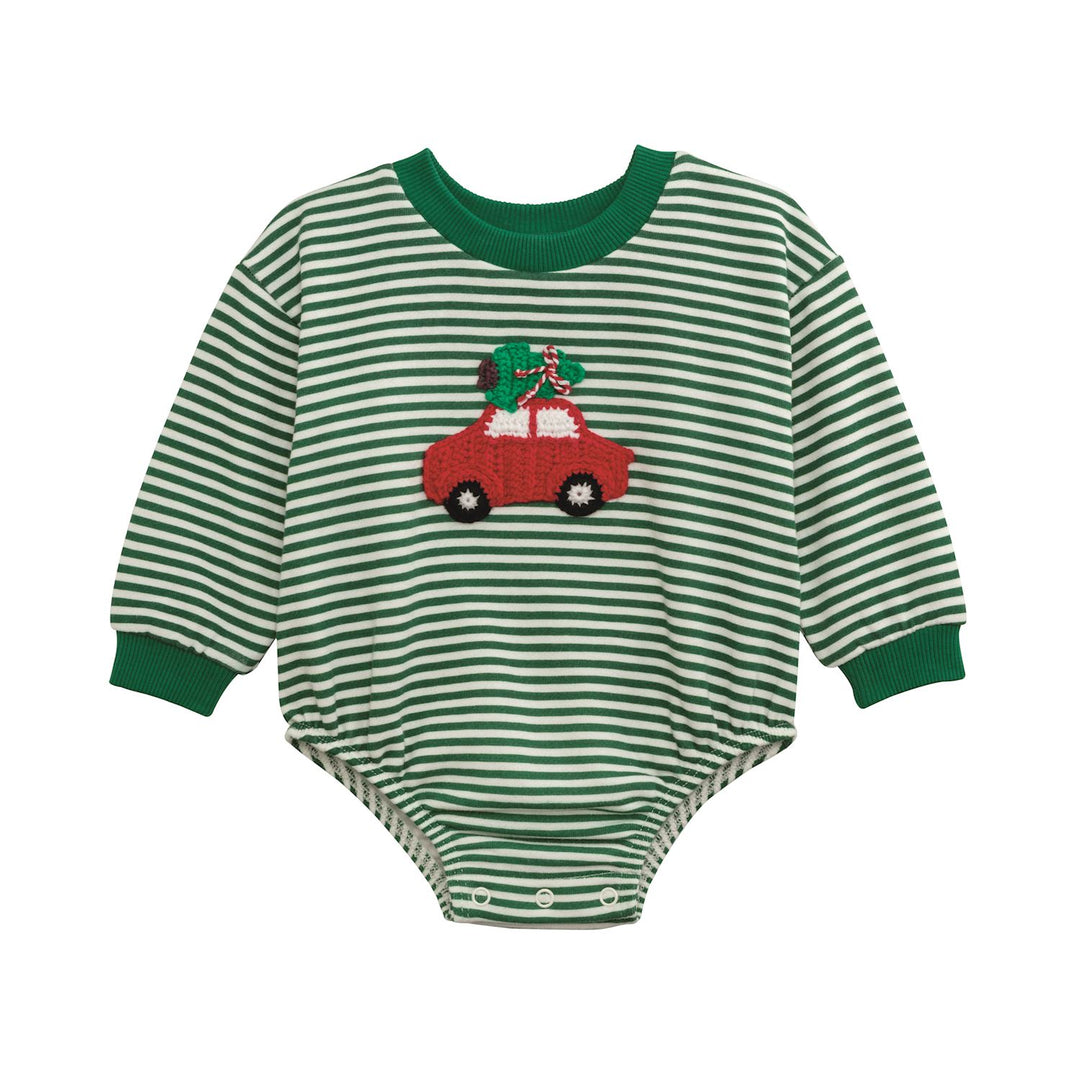 Mud Pie Christmas Car Sweatshirt Bubble-03-Home & Gift-Mud Pie-Market Street Nest, Fashionable Clothing, Shoes and Home Décor Located in Mabank, TX
