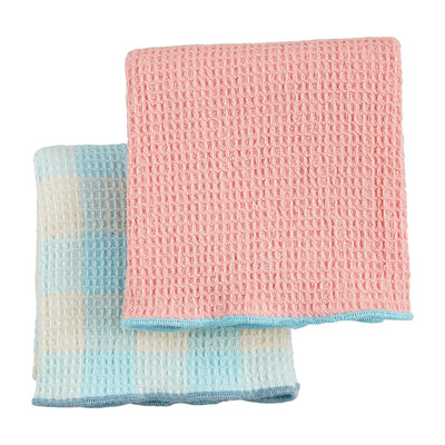 Mud Pie Colorful Waffle Towels-Kitchen & Food-Mud Pie-Market Street Nest, Fashionable Clothing, Shoes and Home Décor Located in Mabank, TX