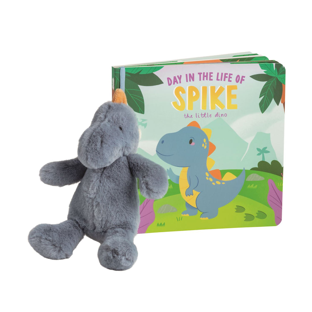 Mud Pie Day In The Life Of Spike The Dino Book-03-Home & Gift-Mud Pie-Market Street Nest, Fashionable Clothing, Shoes and Home Décor Located in Mabank, TX