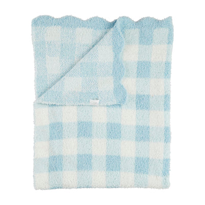 Mud Pie Gingham Chenille Blanket-Home & Gifts-Mud Pie-Market Street Nest, Fashionable Clothing, Shoes and Home Décor Located in Mabank, TX
