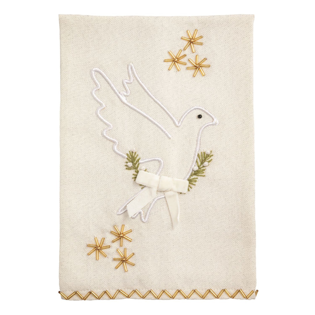 Mud Pie Glitter Embridered Towels-03-Home &amp; Gift-Mud Pie-Market Street Nest, Fashionable Clothing, Shoes and Home Décor Located in Mabank, TX