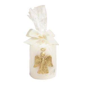 Mud Pie Gold Icon Pillar Candle-03-Home &amp; Gift-Mud Pie-Market Street Nest, Fashionable Clothing, Shoes and Home Décor Located in Mabank, TX