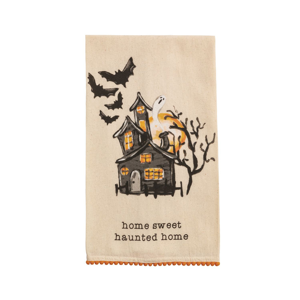 Mud Pie Halloween Printed Towels-Home & Gifts-Mud Pie-Market Street Nest, Fashionable Clothing, Shoes and Home Décor Located in Mabank, TX