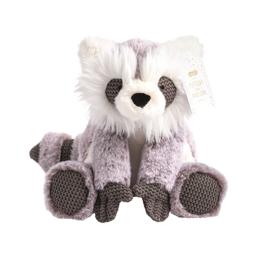 Mud Pie Matilda The Raccoon Plush Pal-03-Home & Gift-Mud Pie-Market Street Nest, Fashionable Clothing, Shoes and Home Décor Located in Mabank, TX