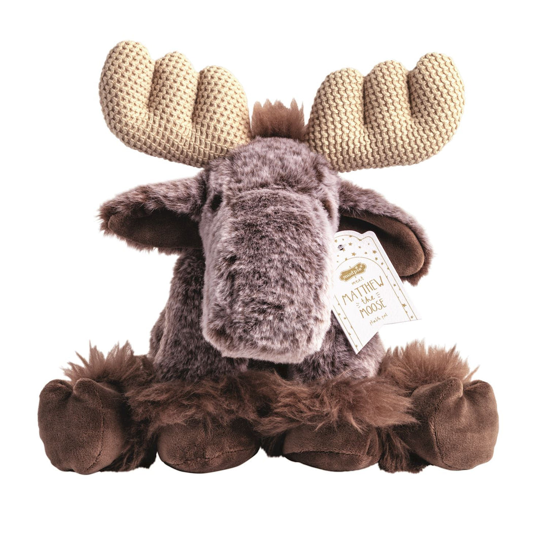 Mud Pie Matthew The Moose Plush Pal-03-Home & Gift-Mud Pie-Market Street Nest, Fashionable Clothing, Shoes and Home Décor Located in Mabank, TX
