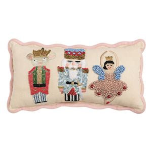 Mud Pie Mini Christmas Beaded Pillows-03-Home &amp; Gift-Mud Pie-Market Street Nest, Fashionable Clothing, Shoes and Home Décor Located in Mabank, TX