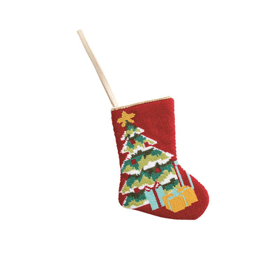 Mud Pie Mini Needlepoint Stocking-Home & Gifts-Mud Pie-Market Street Nest, Fashionable Clothing, Shoes and Home Décor Located in Mabank, TX