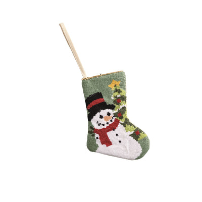 Mud Pie Mini Needlepoint Stocking-Home & Gifts-Mud Pie-Market Street Nest, Fashionable Clothing, Shoes and Home Décor Located in Mabank, TX