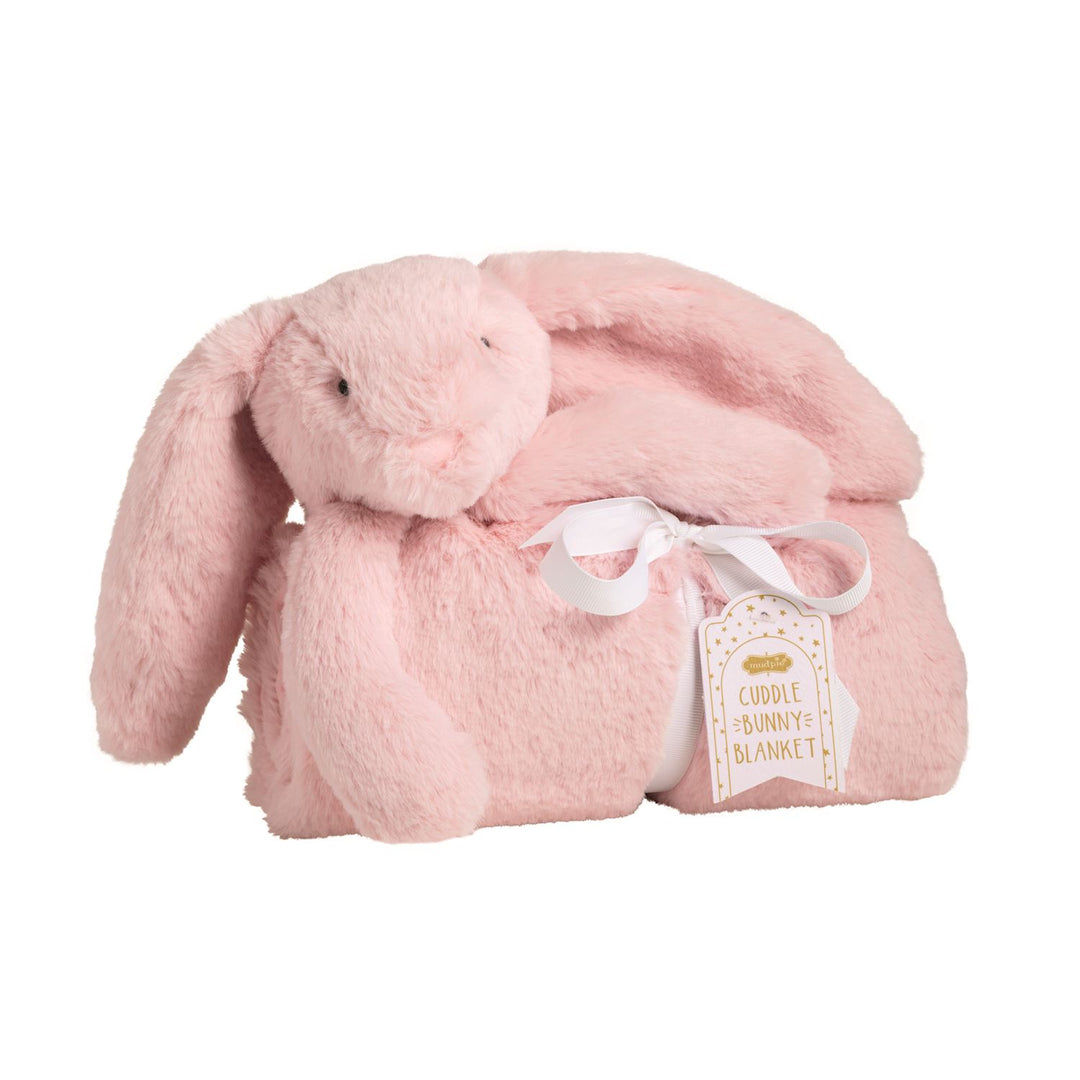 Mud Pie Pink Cuddle Bunny Blanket-03-Home & Gift-Mud Pie-Market Street Nest, Fashionable Clothing, Shoes and Home Décor Located in Mabank, TX