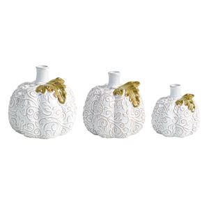 Mud Pie Pressed Lace Pumpkin Bud Vases-03-Home & Gift-Mud Pie-Market Street Nest, Fashionable Clothing, Shoes and Home Décor Located in Mabank, TX