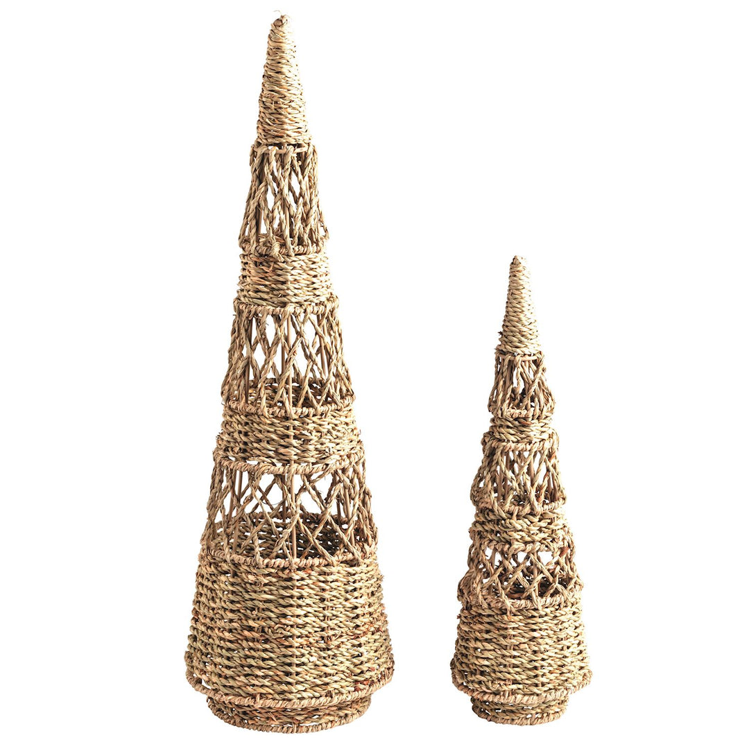 Mud Pie Seagrass Woven Trees-03-Home & Gift-Mud Pie-Market Street Nest, Fashionable Clothing, Shoes and Home Décor Located in Mabank, TX