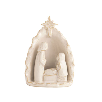Mud Pie White Stoneware Nativity-Home & Gifts-Mud Pie-Market Street Nest, Fashionable Clothing, Shoes and Home Décor Located in Mabank, TX