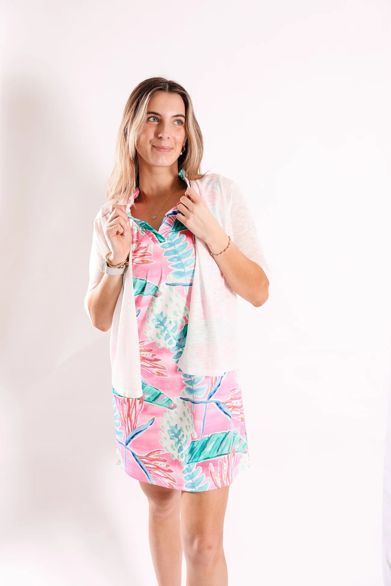 Nadine Cardigan in White-Tops-Top It Off-Market Street Nest, Fashionable Clothing, Shoes and Home Décor Located in Mabank, TX