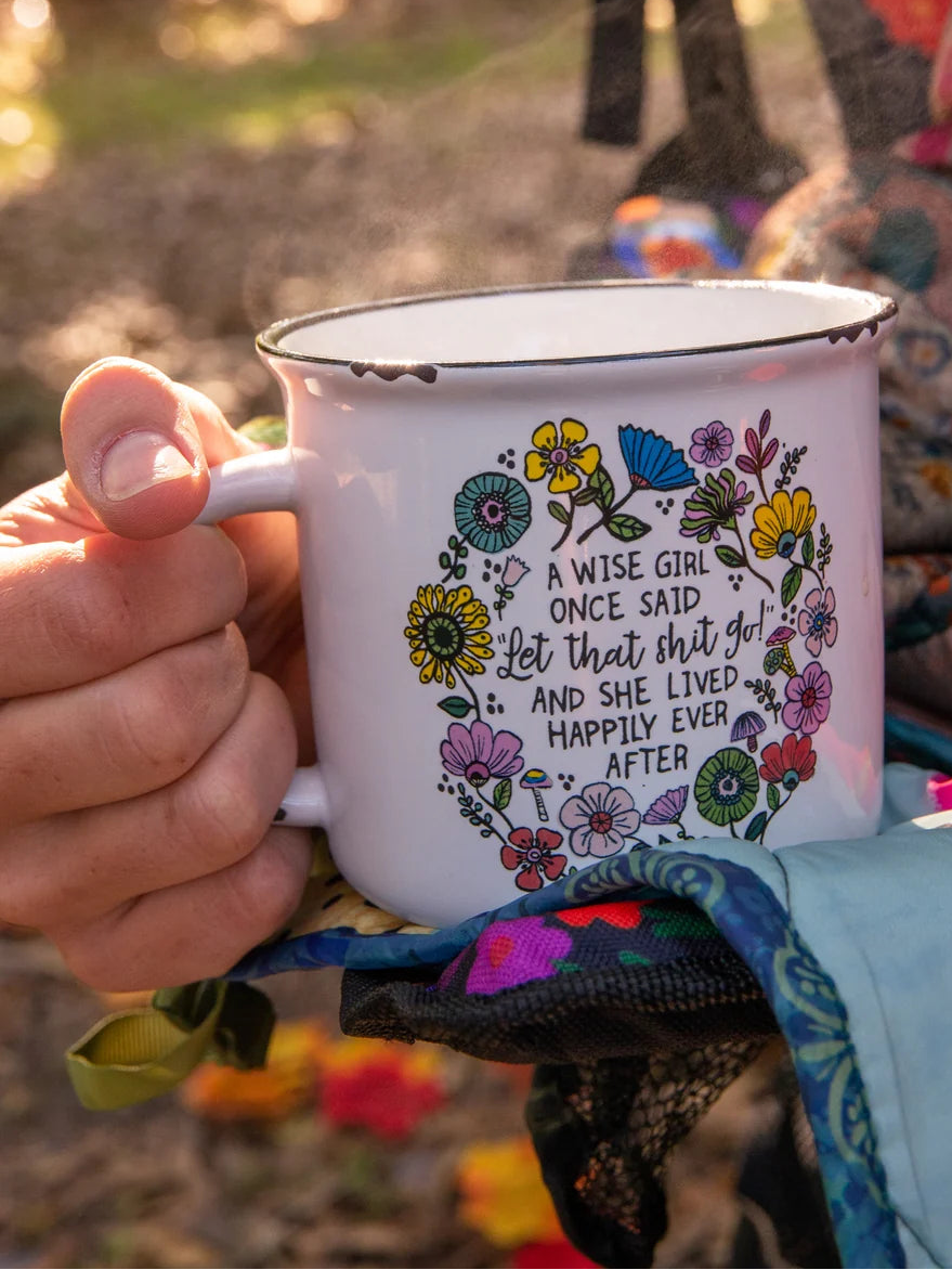 Natural Life Camp Coffee Mug - Wise Girl-04-Kitchen &amp; Food-Natural Life-Market Street Nest, Fashionable Clothing, Shoes and Home Décor Located in Mabank, TX