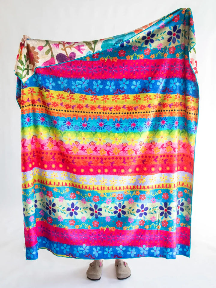 Natural Life Double-Sided Cozy Throw Blanket-03-Home &amp; Gift-Natural Life-Market Street Nest, Fashionable Clothing, Shoes and Home Décor Located in Mabank, TX