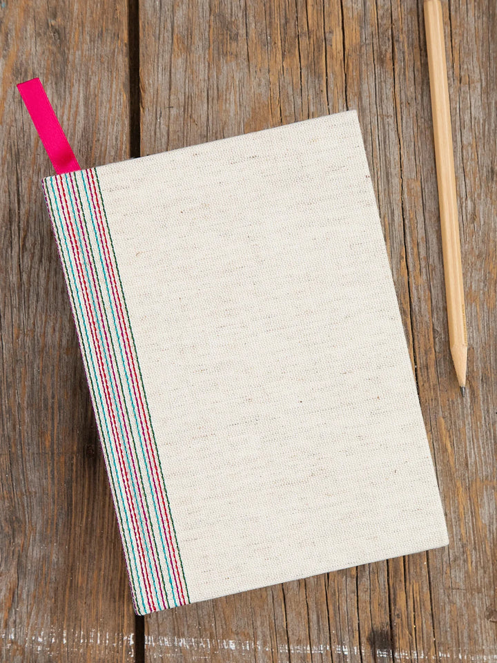 Natural Life Embroidered 5 Year Daily Journal - Each Day Is A Gift-03-Home &amp; Gift-Natural Life-Market Street Nest, Fashionable Clothing, Shoes and Home Décor Located in Mabank, TX