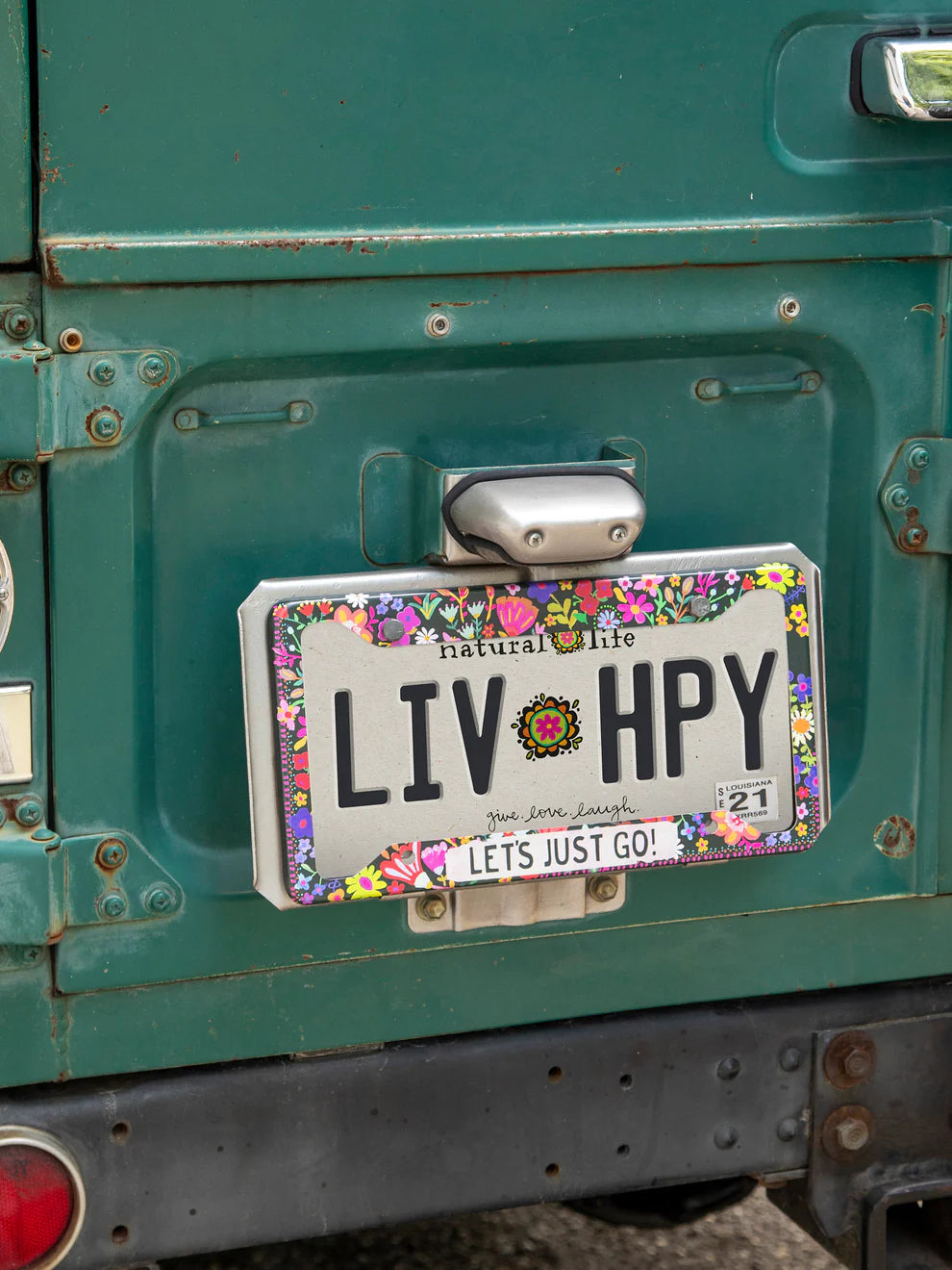 Natural Life License Plate Frames-03-Home &amp; Gift-Natural Life-Market Street Nest, Fashionable Clothing, Shoes and Home Décor Located in Mabank, TX