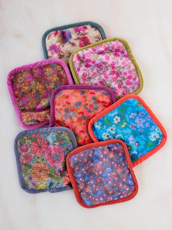 Natural Life Mini Makeup Removing Cloths Set - Floral-05-Bath, Beauty &amp; Wellness-Natural Life-Market Street Nest, Fashionable Clothing, Shoes and Home Décor Located in Mabank, TX