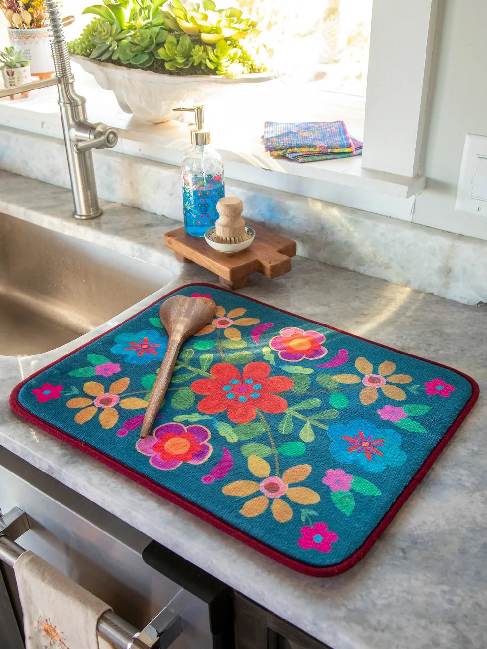 Natural Life Reversible Dish Drying Mats-04-Kitchen & Food-Natural Life-Market Street Nest, Fashionable Clothing, Shoes and Home Décor Located in Mabank, TX