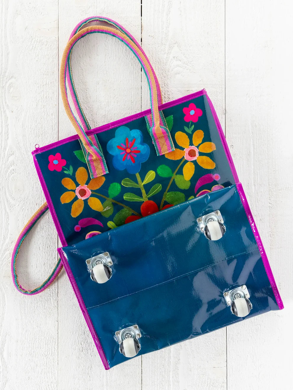 Natural Life Rolling Tote Bag-07-Handbags-Natural Life-Market Street Nest, Fashionable Clothing, Shoes and Home Décor Located in Mabank, TX