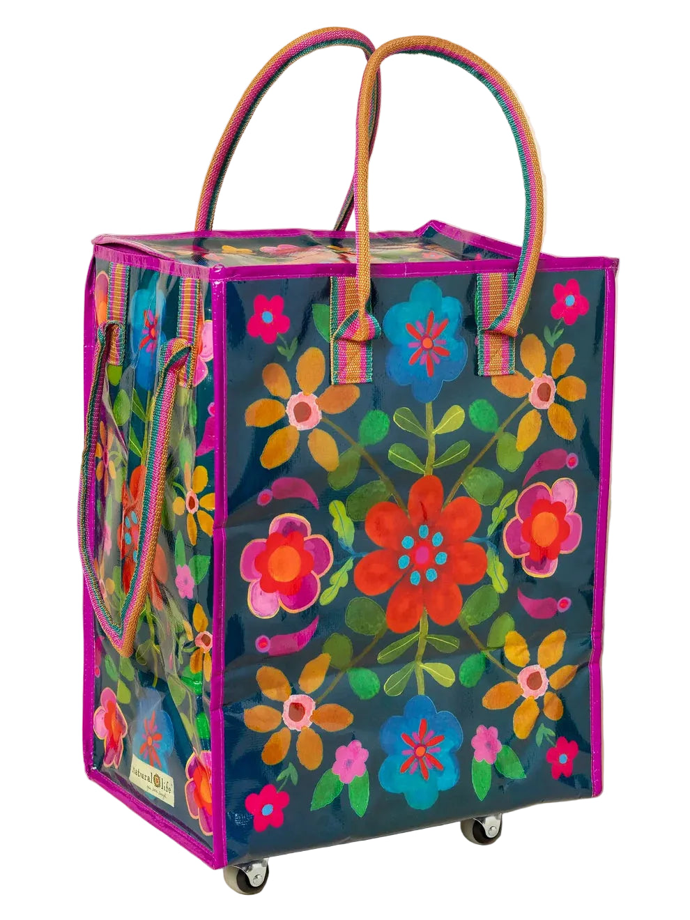Natural Life Rolling Tote Bag-07-Handbags-Natural Life-Market Street Nest, Fashionable Clothing, Shoes and Home Décor Located in Mabank, TX