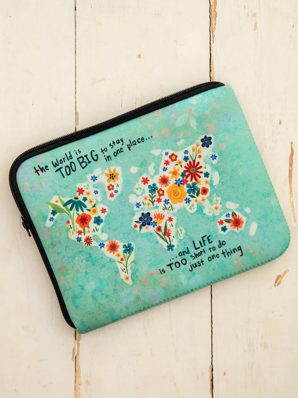 Natural Life Travel Document Pouch - Life Is Too Short-03-Home & Gift-Natural Life-Market Street Nest, Fashionable Clothing, Shoes and Home Décor Located in Mabank, TX