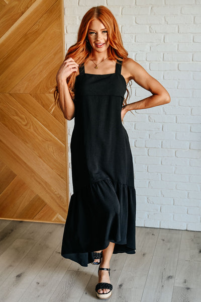 Nightlife Tie Back Maxi Dress-Dresses-Ave Shops-Market Street Nest, Fashionable Clothing, Shoes and Home Décor Located in Mabank, TX