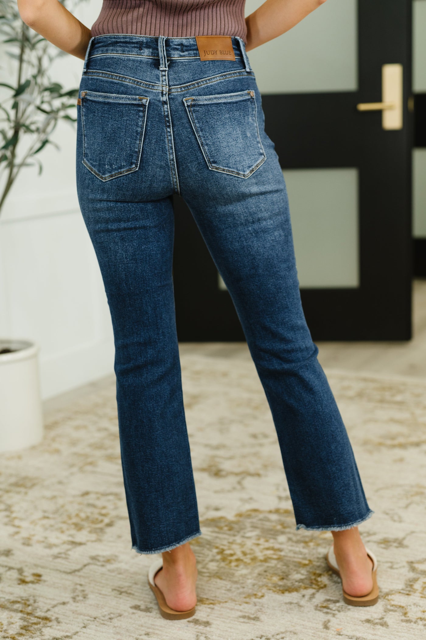 Nova High Waist Dark Wash Kick Flare-Womens-Ave Shops-Market Street Nest, Fashionable Clothing, Shoes and Home Décor Located in Mabank, TX