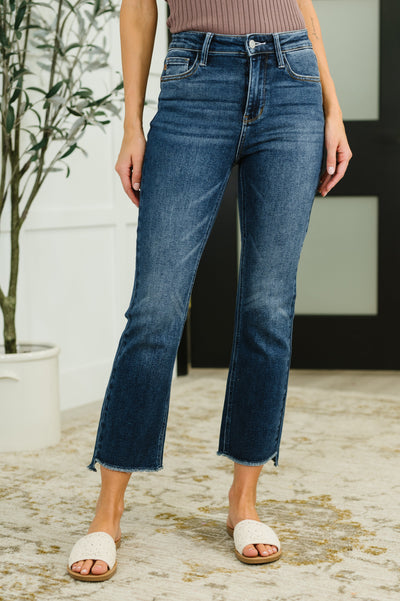 Nova High Waist Dark Wash Kick Flare-Womens-Ave Shops-Market Street Nest, Fashionable Clothing, Shoes and Home Décor Located in Mabank, TX