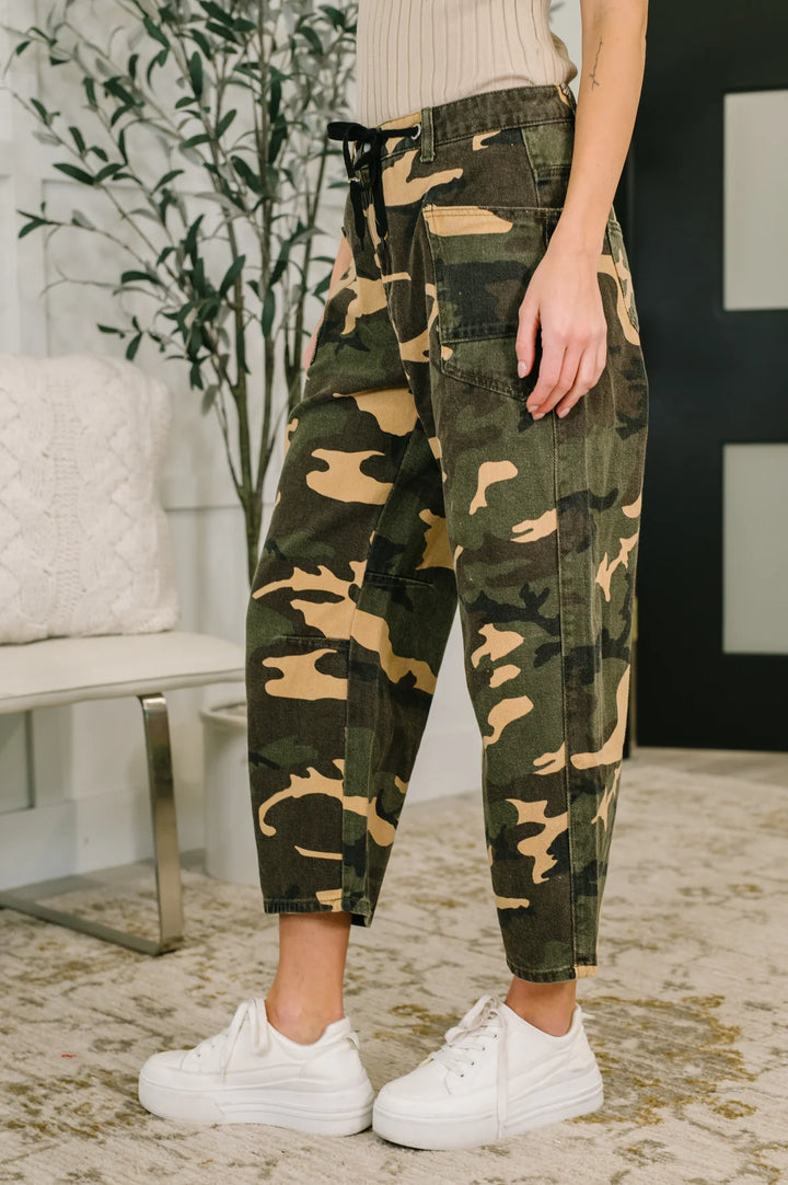 Now If You See Me Camo Cargo Pants-09-Bottoms-Avenue Shops-Market Street Nest, Fashionable Clothing, Shoes and Home Décor Located in Mabank, TX