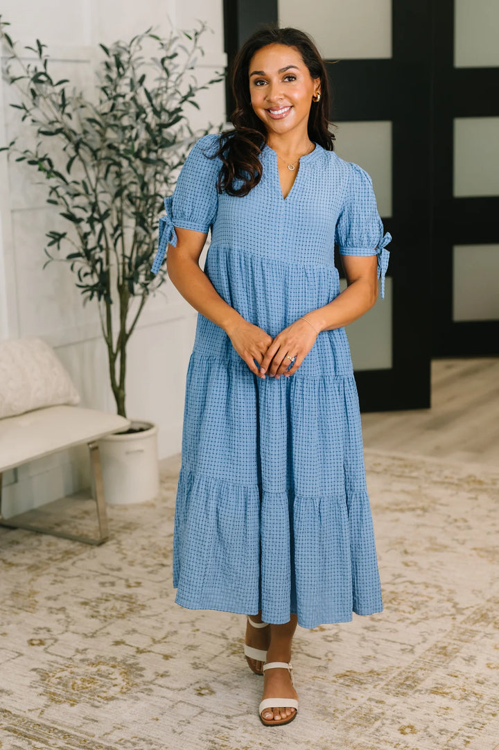 One Less Crisis Tiered Midi Dress-10-Dresses, Rompers &amp; Sets-Avenue Shops-Market Street Nest, Fashionable Clothing, Shoes and Home Décor Located in Mabank, TX
