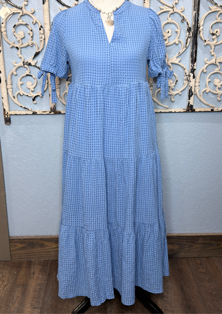 One Less Crisis Tiered Midi Dress-10-Dresses, Rompers &amp; Sets-Avenue Shops-Market Street Nest, Fashionable Clothing, Shoes and Home Décor Located in Mabank, TX