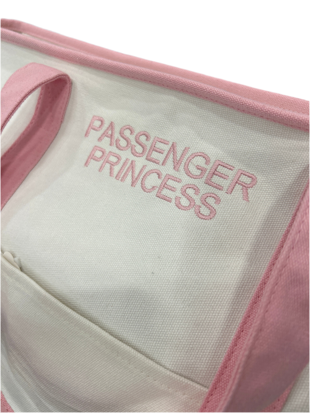 PASSENGER PRINCESS Oversized Canvas Boat Tote-07-Handbags-Beauty Stash-Market Street Nest, Fashionable Clothing, Shoes and Home Décor Located in Mabank, TX