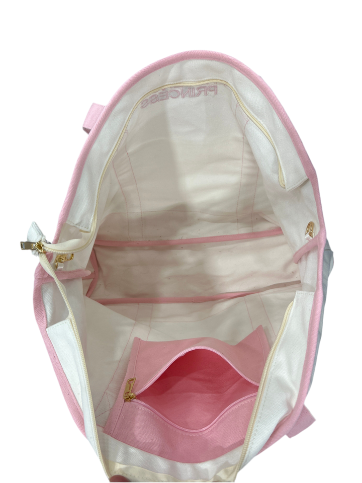 PASSENGER PRINCESS Oversized Canvas Boat Tote-07-Handbags-Beauty Stash-Market Street Nest, Fashionable Clothing, Shoes and Home Décor Located in Mabank, TX