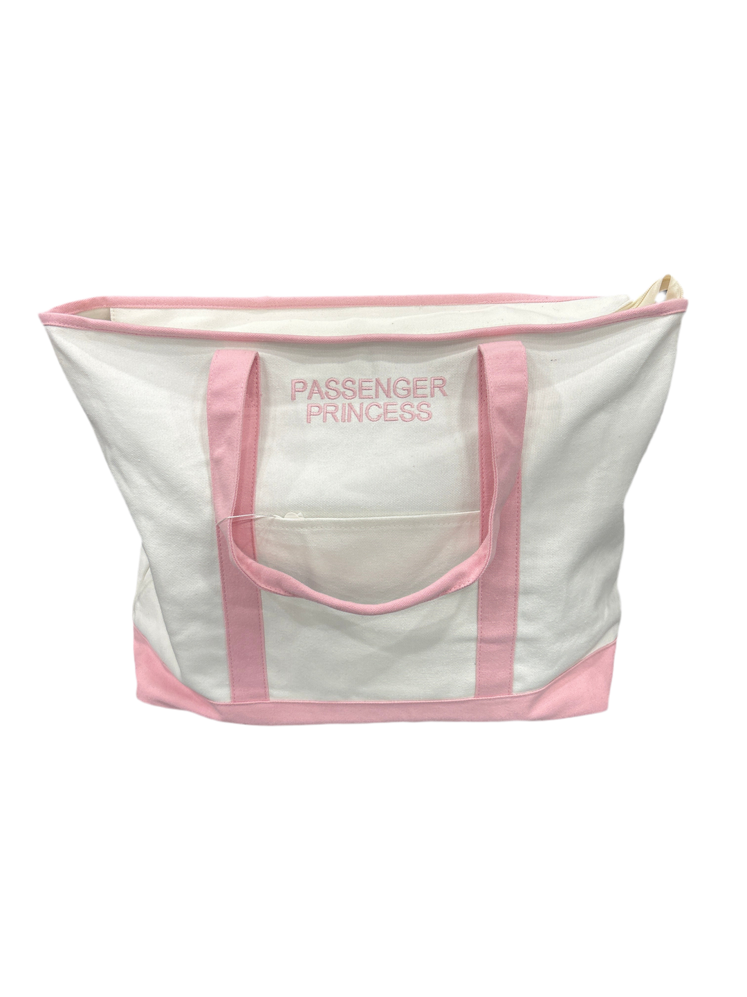 PASSENGER PRINCESS Oversized Canvas Boat Tote-07-Handbags-Beauty Stash-Market Street Nest, Fashionable Clothing, Shoes and Home Décor Located in Mabank, TX