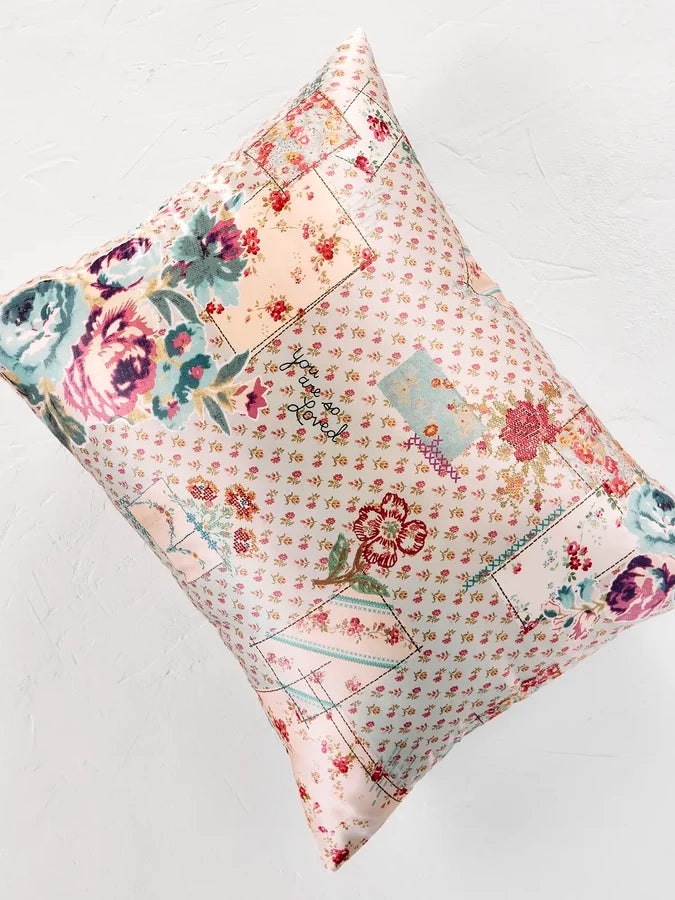 Natural Life Satin Pillowcase - Flea Market Flora-03-Home &amp; Gift-Natural Life-Market Street Nest, Fashionable Clothing, Shoes and Home Décor Located in Mabank, TX